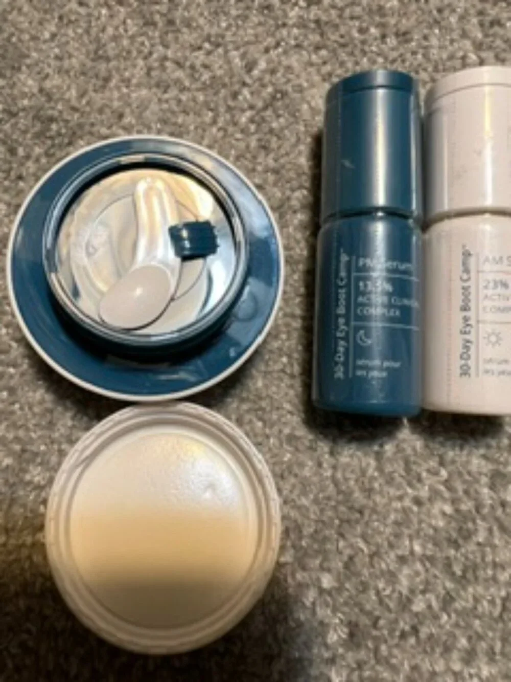 NWOB Skinn 30-Day Eye Boot Camp inc. AM/PM Cream, plus AM & PM Serums